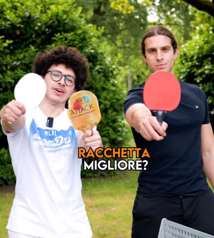 Test Racchetta: real vs stampato