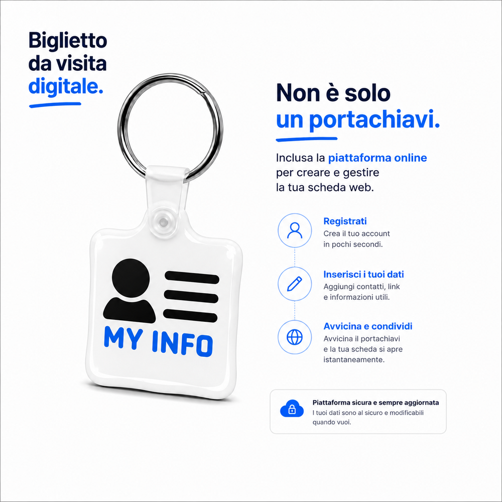 MY INFO | I tuoi contatti sempre con te